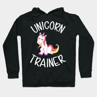 Unicorn Horse cute funny horn magical trainer pink gift Hoodie